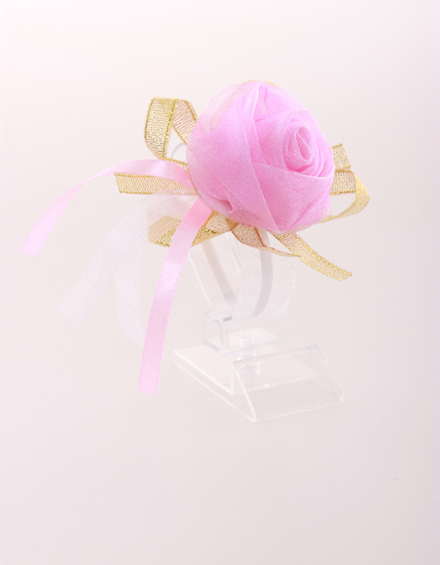 Eden Bridesmaid Corsage in Light Fuschia